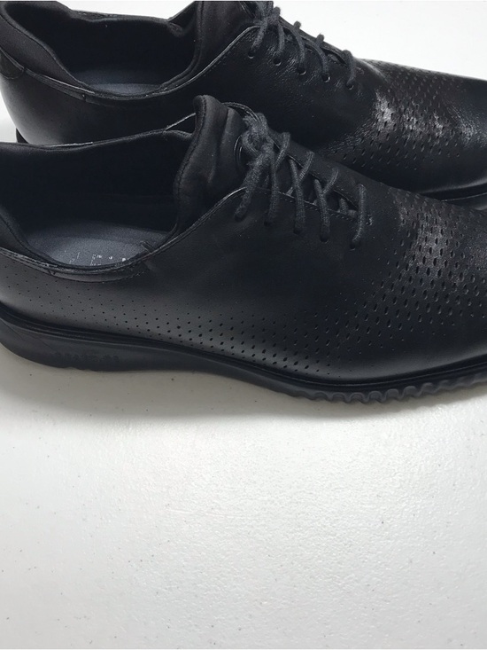 Cole Haan Zero Grand Wing Men\'s Black Perforated Dress Shoes Size 13M main image 10